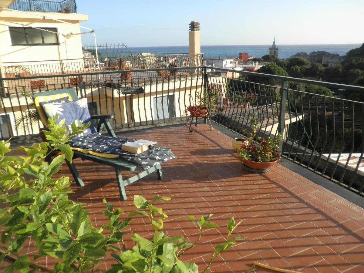 Ferienwohnung Piccolo Attico Sul Mare Moneglia Exterior foto